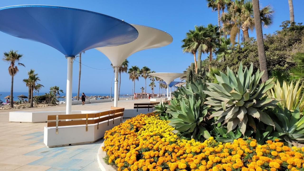 Free Parking, 40 Meters From The Beach, Wi-Fi, Ac Estepona Bagian luar foto