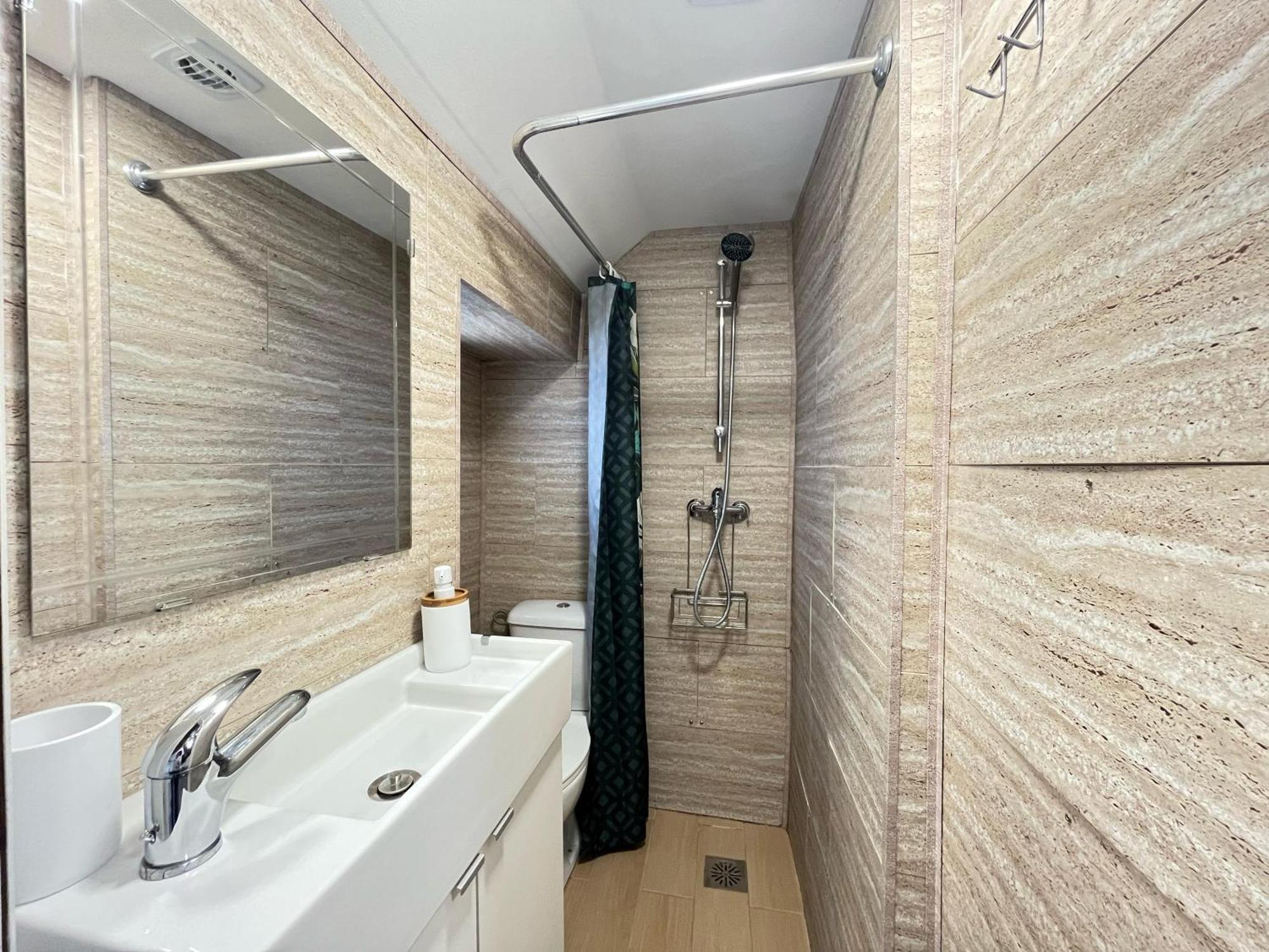 Free Parking, 40 Meters From The Beach, Wi-Fi, Ac Estepona Ruang foto